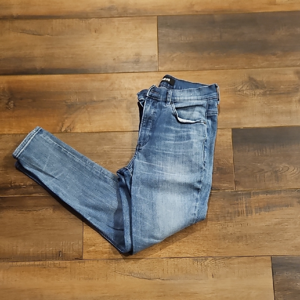 Express Blue Slim Jeans with Modern Fit